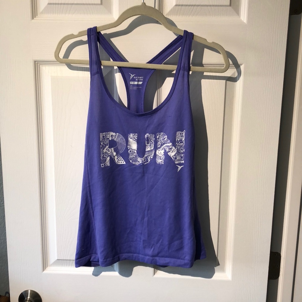 Old Navy Active “RUN” top